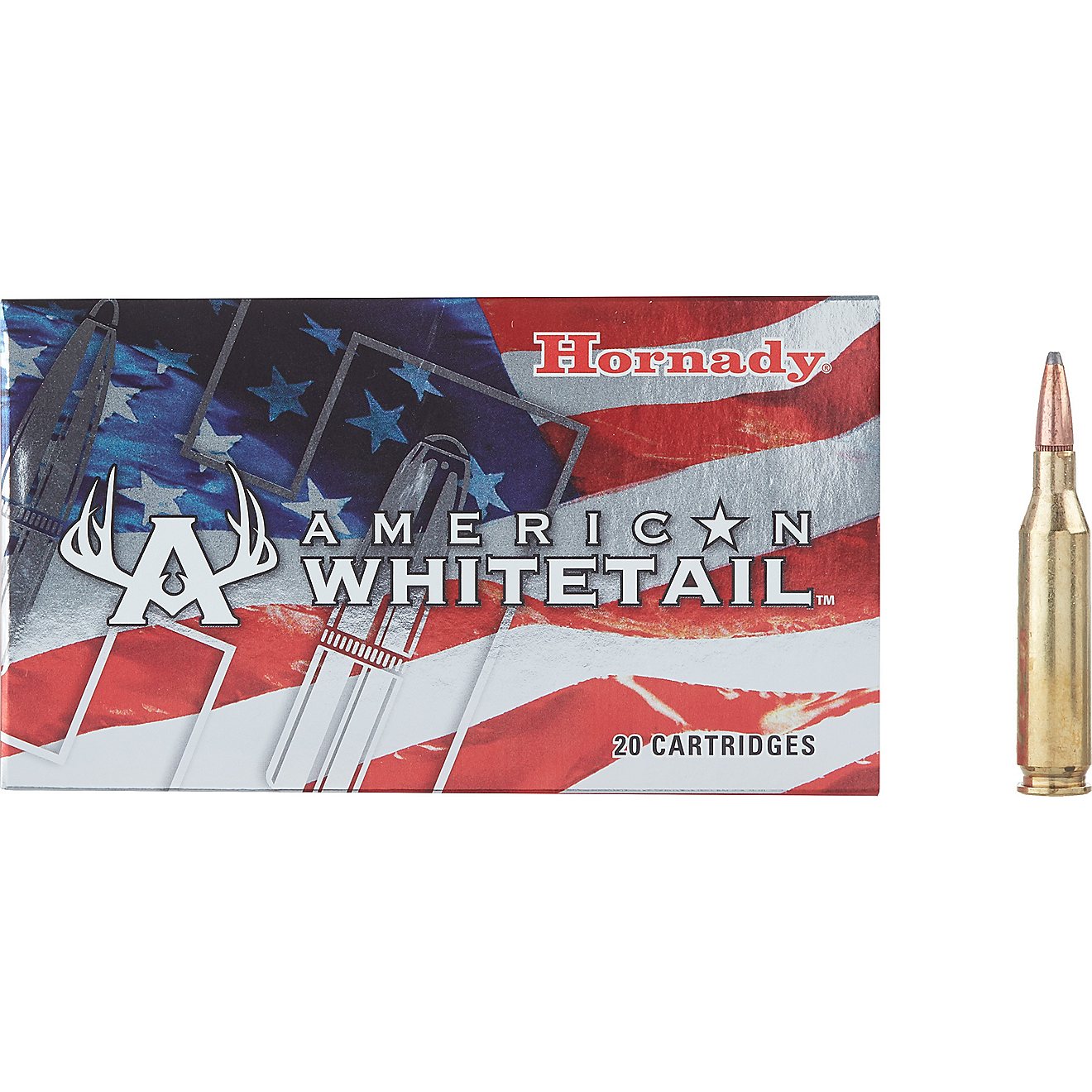 Hornady InterLock BTSP American Whitetail .243 Win 100-Grain Centerfire Rifle Ammunition - 20 Rounds                             - view number 2