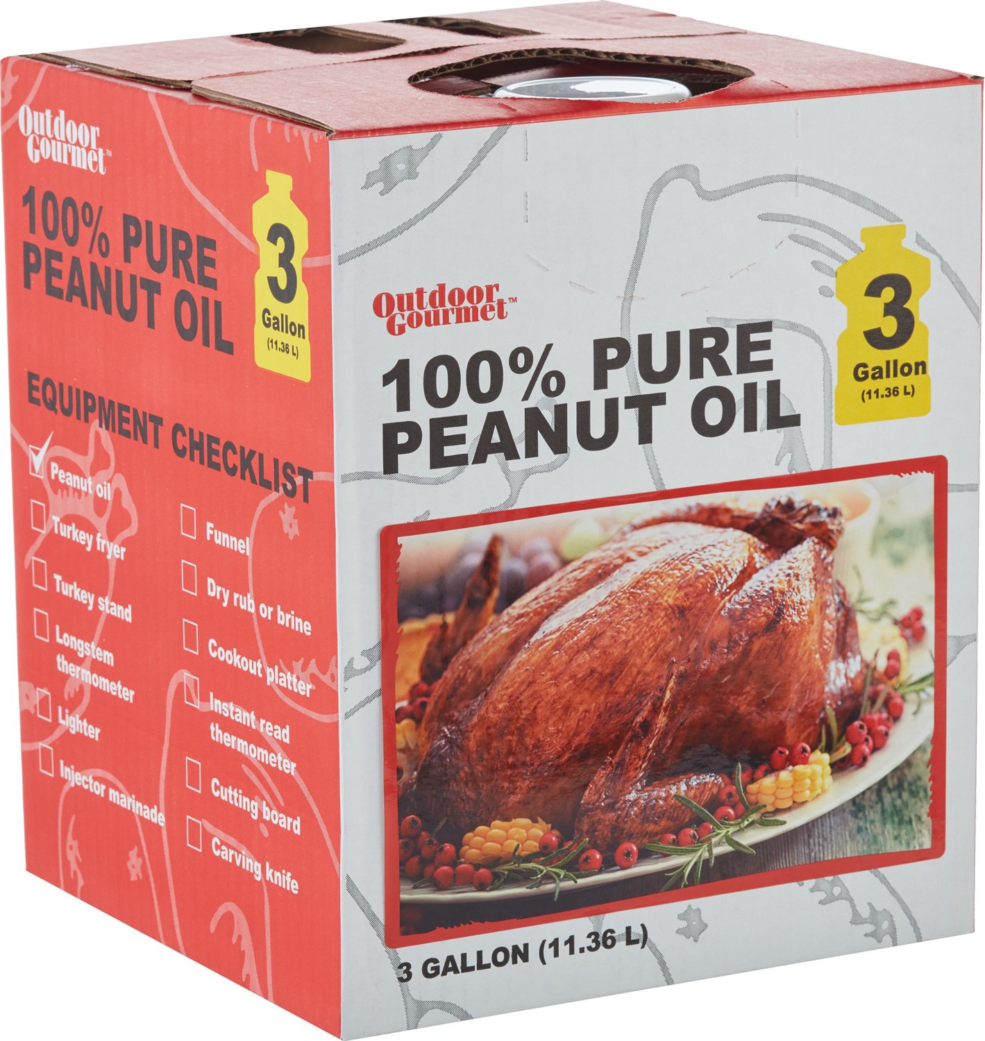 Outdoor Gourmet 3 gal Peanut Oil Academy
