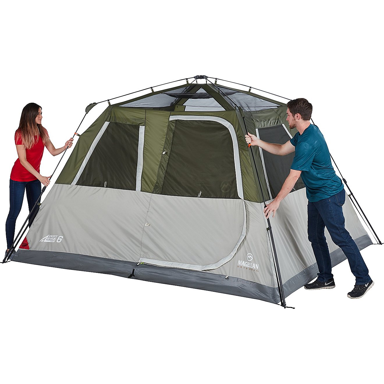 Magellan Outdoors SwiftRise 6-Person Lighted Cabin Tent                                                                          - view number 7
