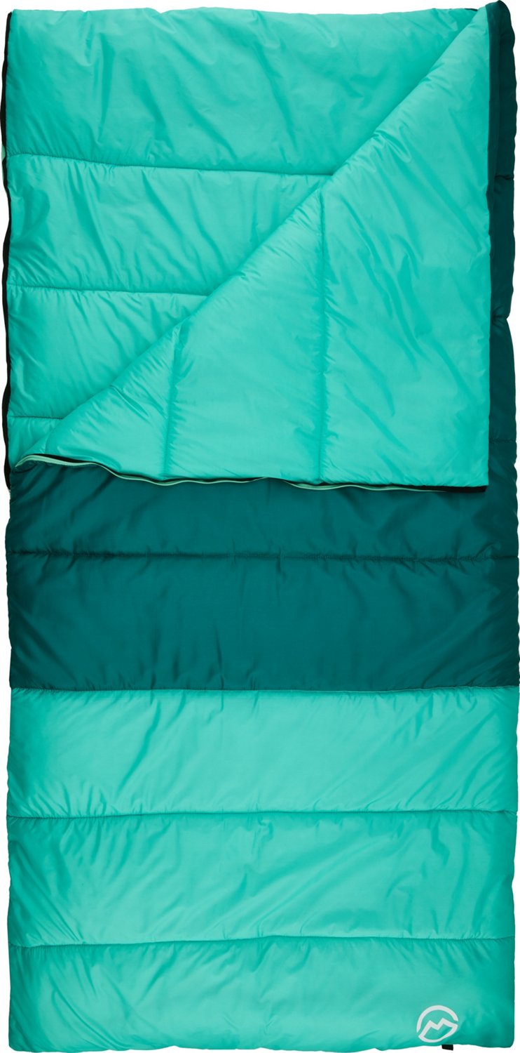 Magellan Outdoors 30 degrees F Color Block Sleeping Bag Academy