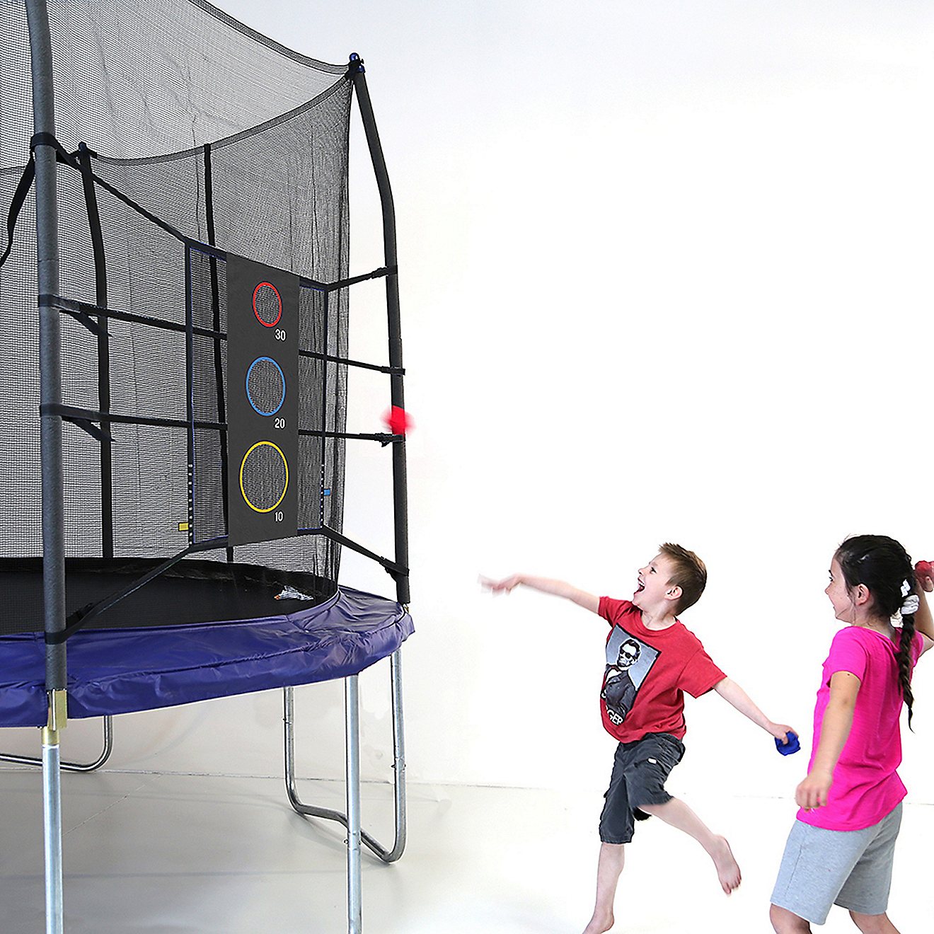 Interpunctie Mogelijk blok Skywalker Trampolines 16 ft Oval Sports Arena Trampoline with Enclosure and  Games | Academy