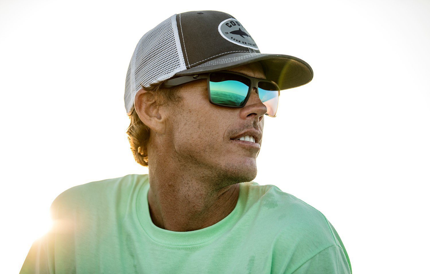 Men's Rincon Fishing and Watersports Rectangular Sunglasses