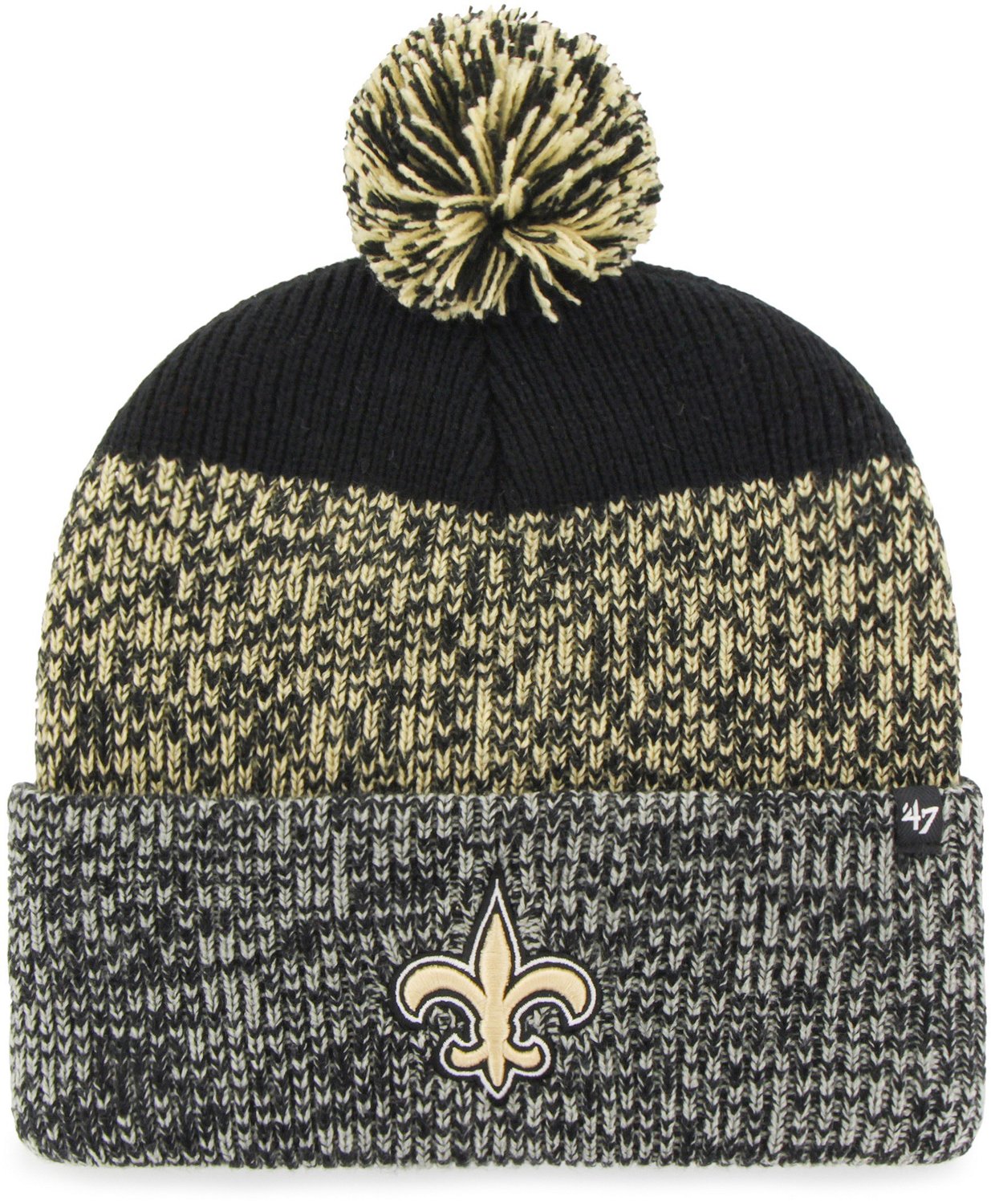 '47 New Orleans Saints Static Cuff Knit Beanie | Academy