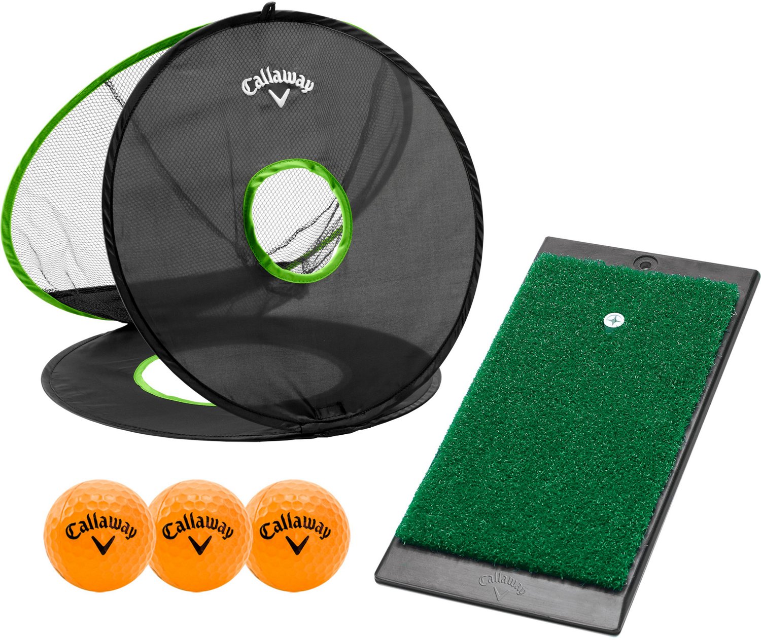 Callaway Golf Short Game Practice Set with mat and net
