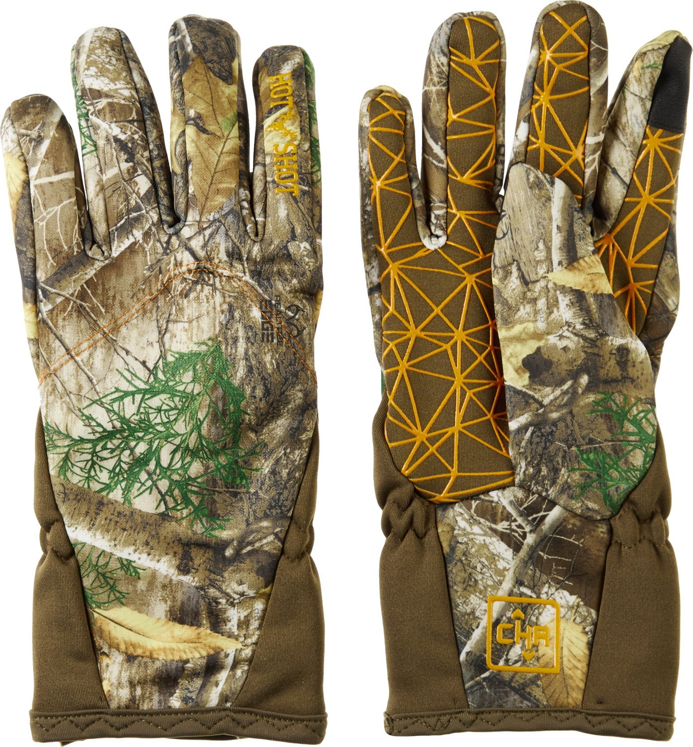 Hot Shot Men's Sinister Hunting Gloves - Realtree Edge L