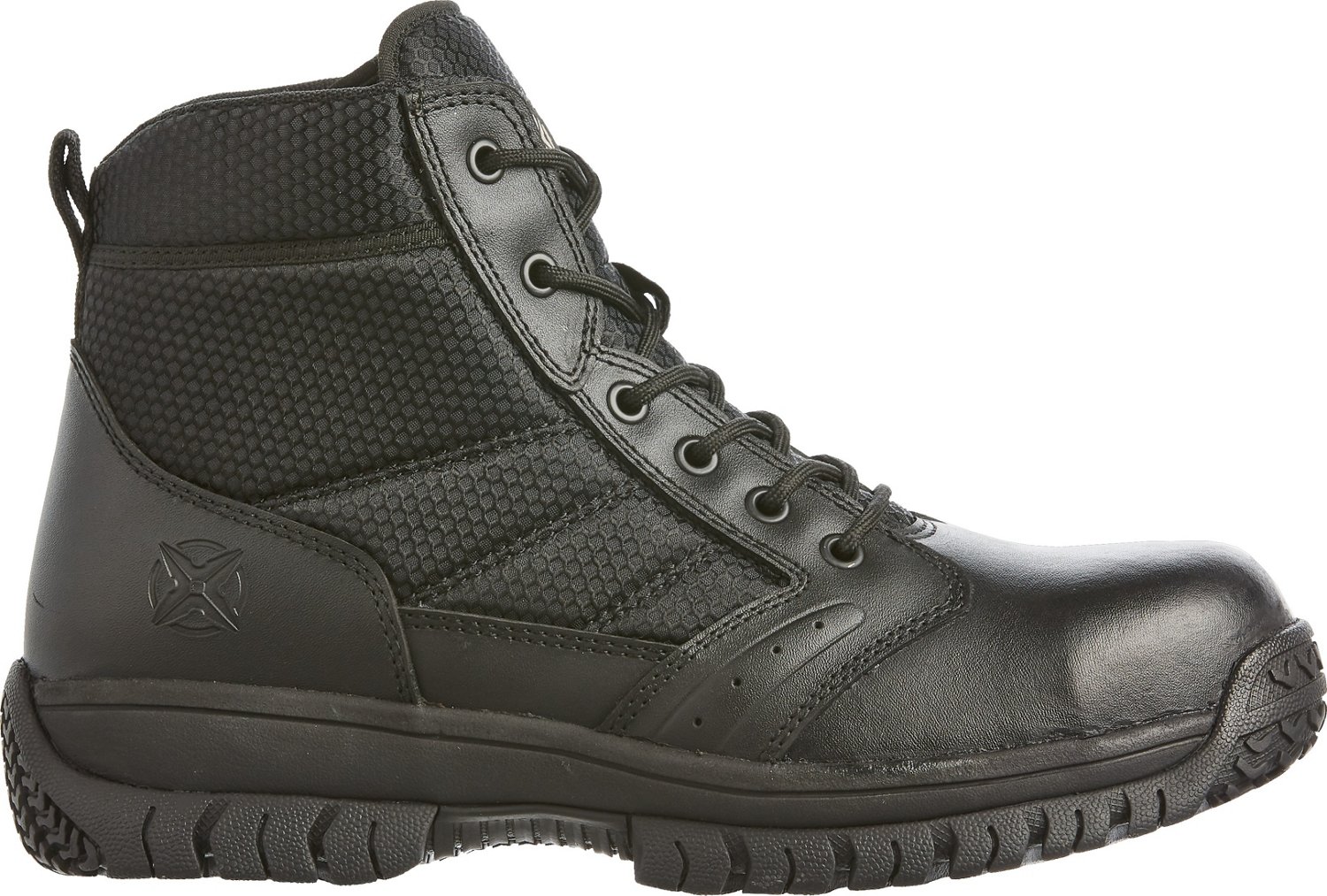 Mens steel toe combat on sale boots