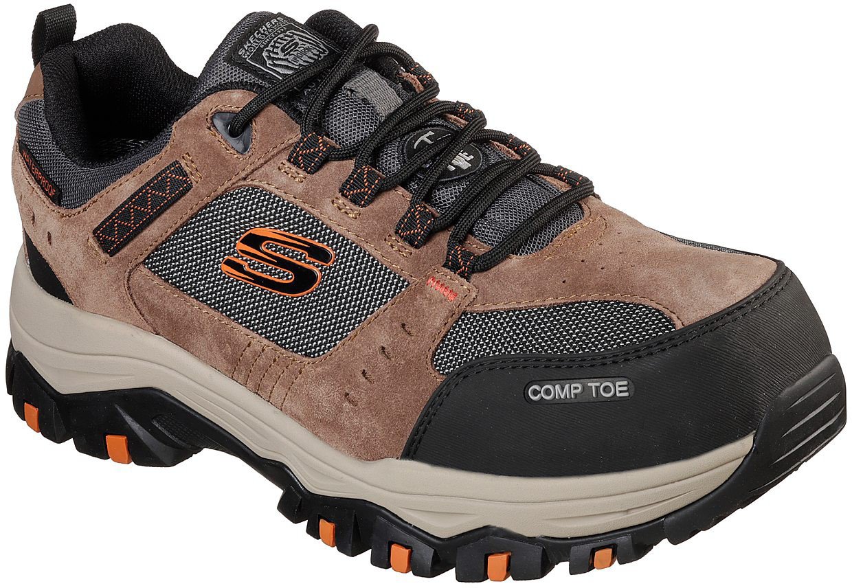 skechers mens work shoes