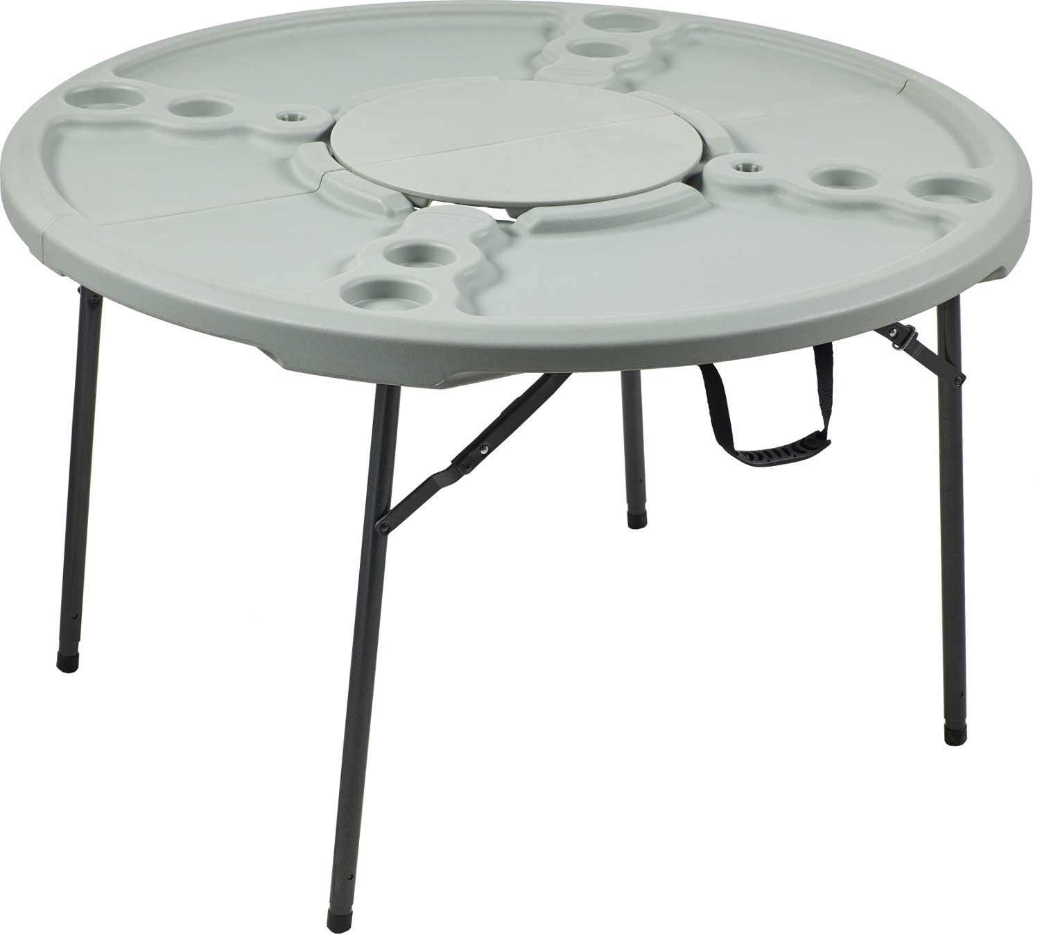 Academy Sports Outdoors 4 ft Round Folding Cookout Table Academy