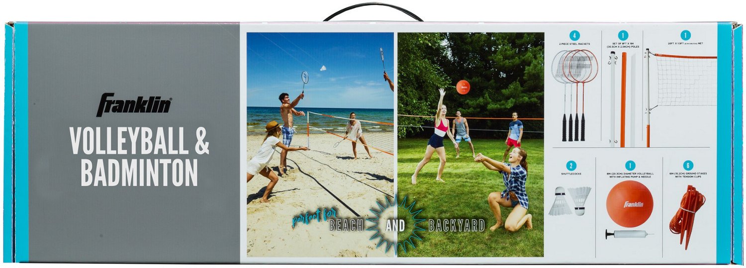 Franklin Volleyball and Badminton Set Academy