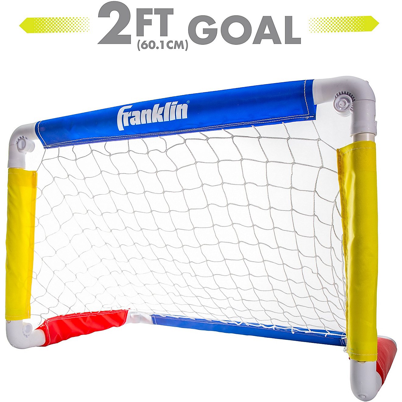 Franklin Kids' 24 in x 16 in x 16 in Soccer Goal with Ball and Pump                                                              - view number 2