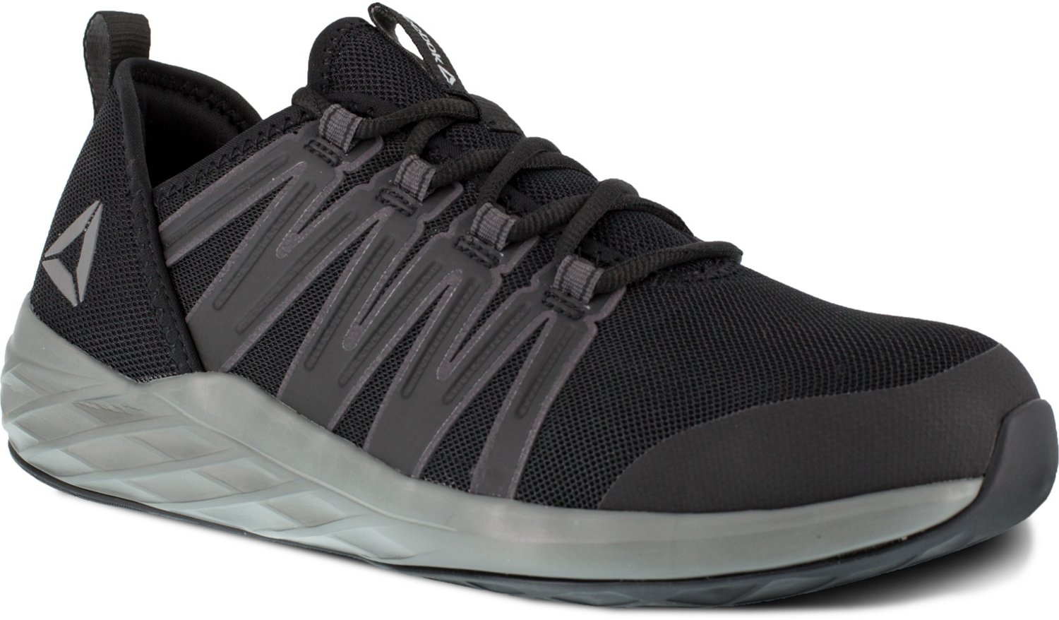 Reebok Men's Astroride EH Steel-Toe Lace Up Work Shoes                                                                           - view number 2