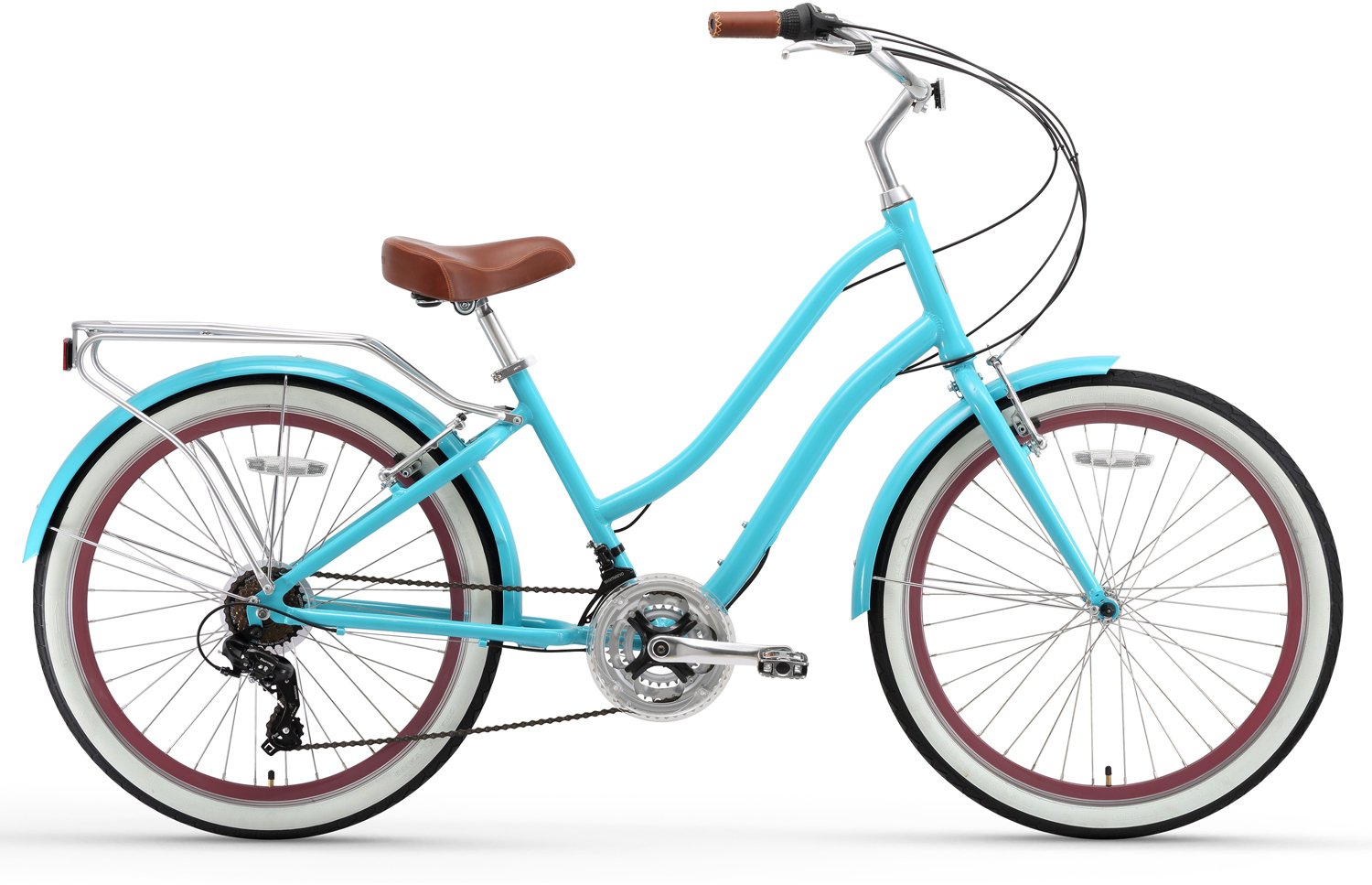 sixthreezero Women's EVRYjourney 26 in 21-Speed Touring Hybrid Bike - view number 2