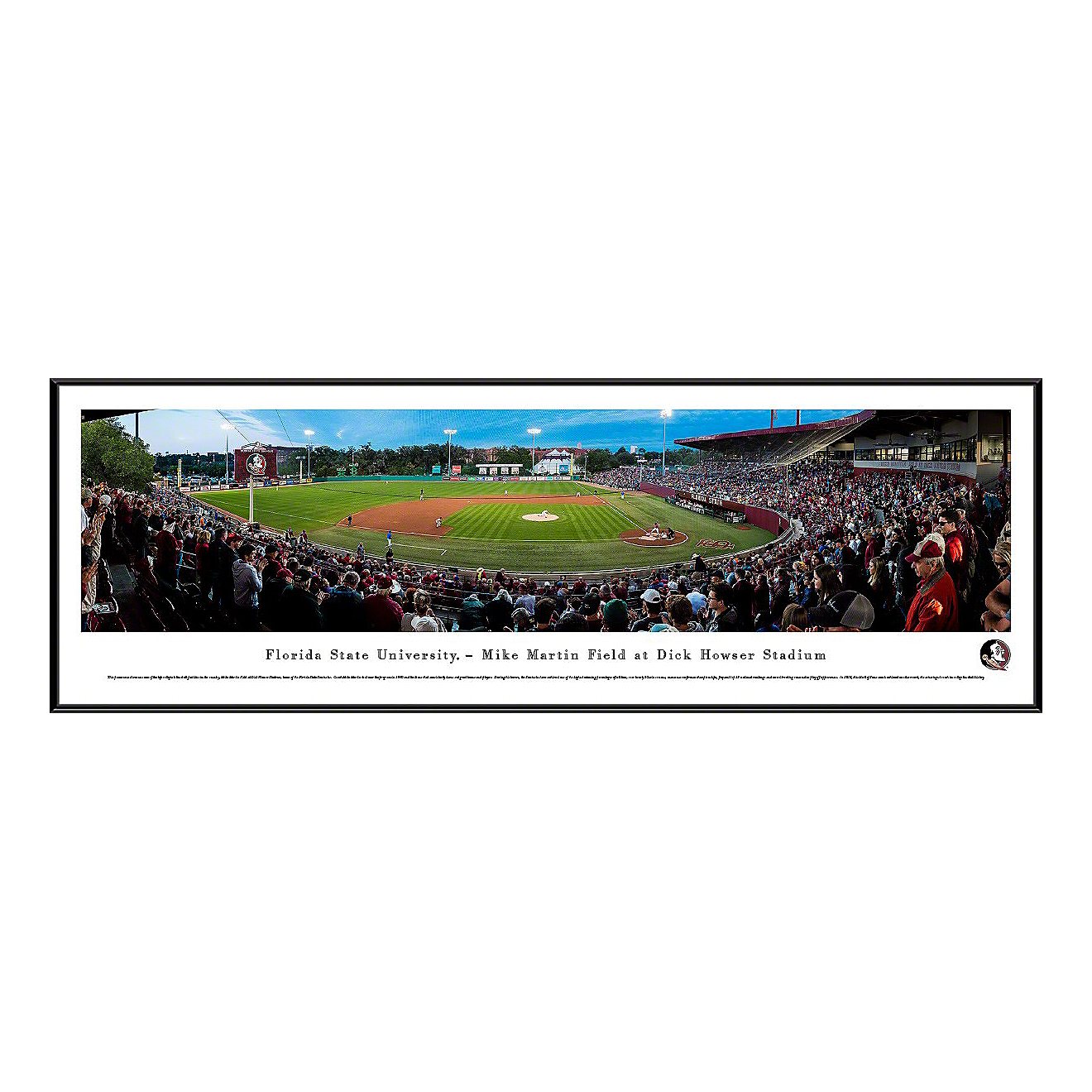 Blakeway Panoramas Florida State University Mike Martin Field at Dick Howser Stadium Standard Framed                             - view number 1