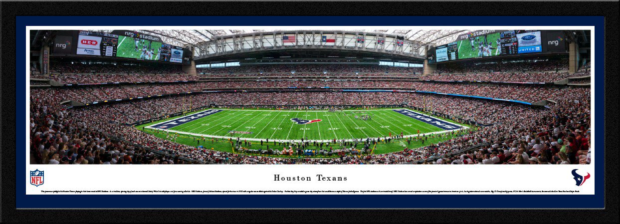 Houston Texans Panoramic Picture - NRG Stadium