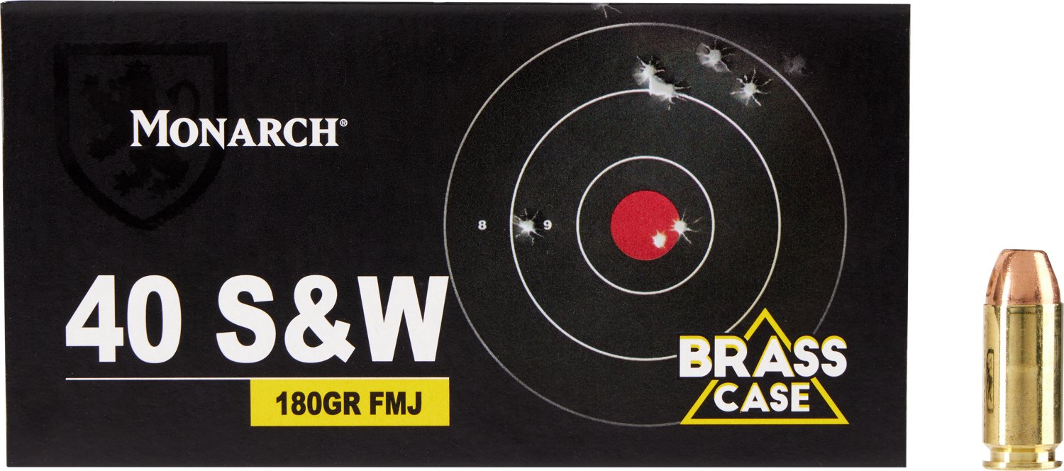 Monarch .40 S&W 180-Grain Pistol Ammunition | Academy