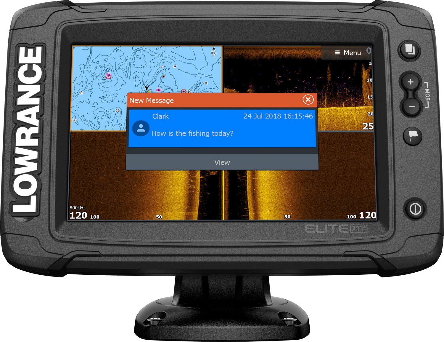 Lowrance Elite-7 Ti² GPS Fish Finder                                                                                            - view number 5