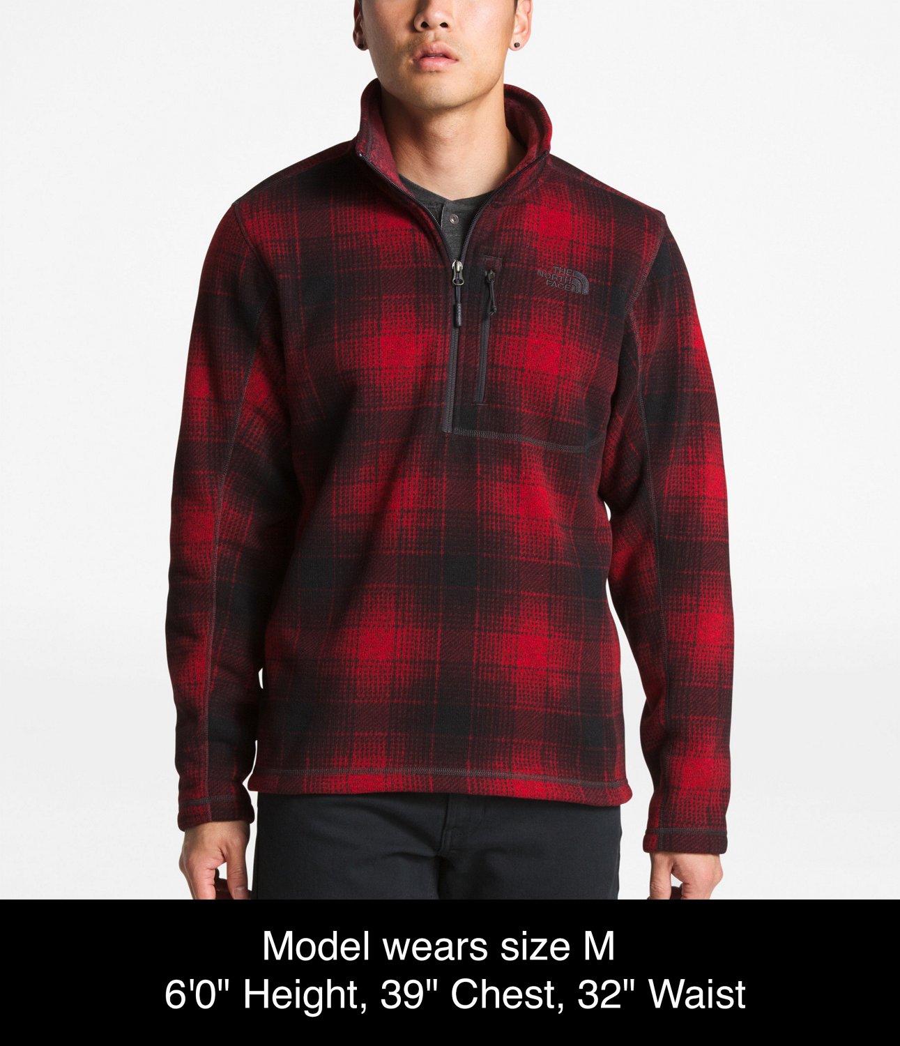 The North Face Men's Novelty Gordon Lyons 1/4 Zip Sweater Fleece                                                                 - view number 8