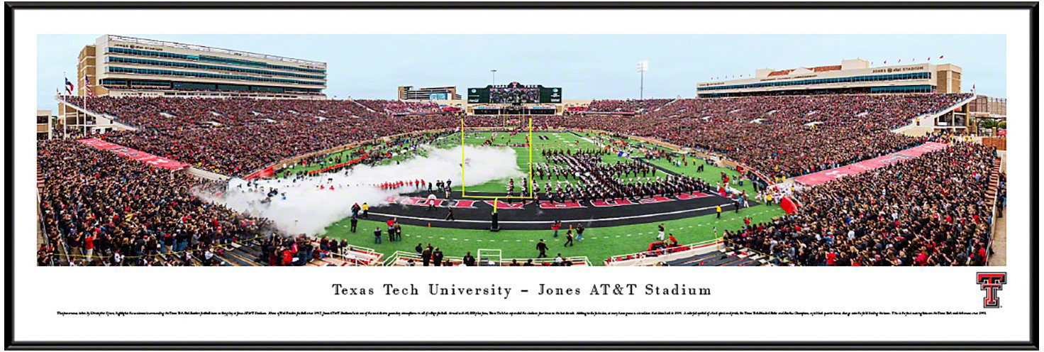 texas tech football stadium panoramic