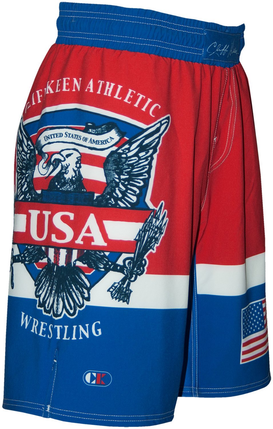 Cliff Keen Men's Wrestling Board Shorts                                                                                          - view number 2