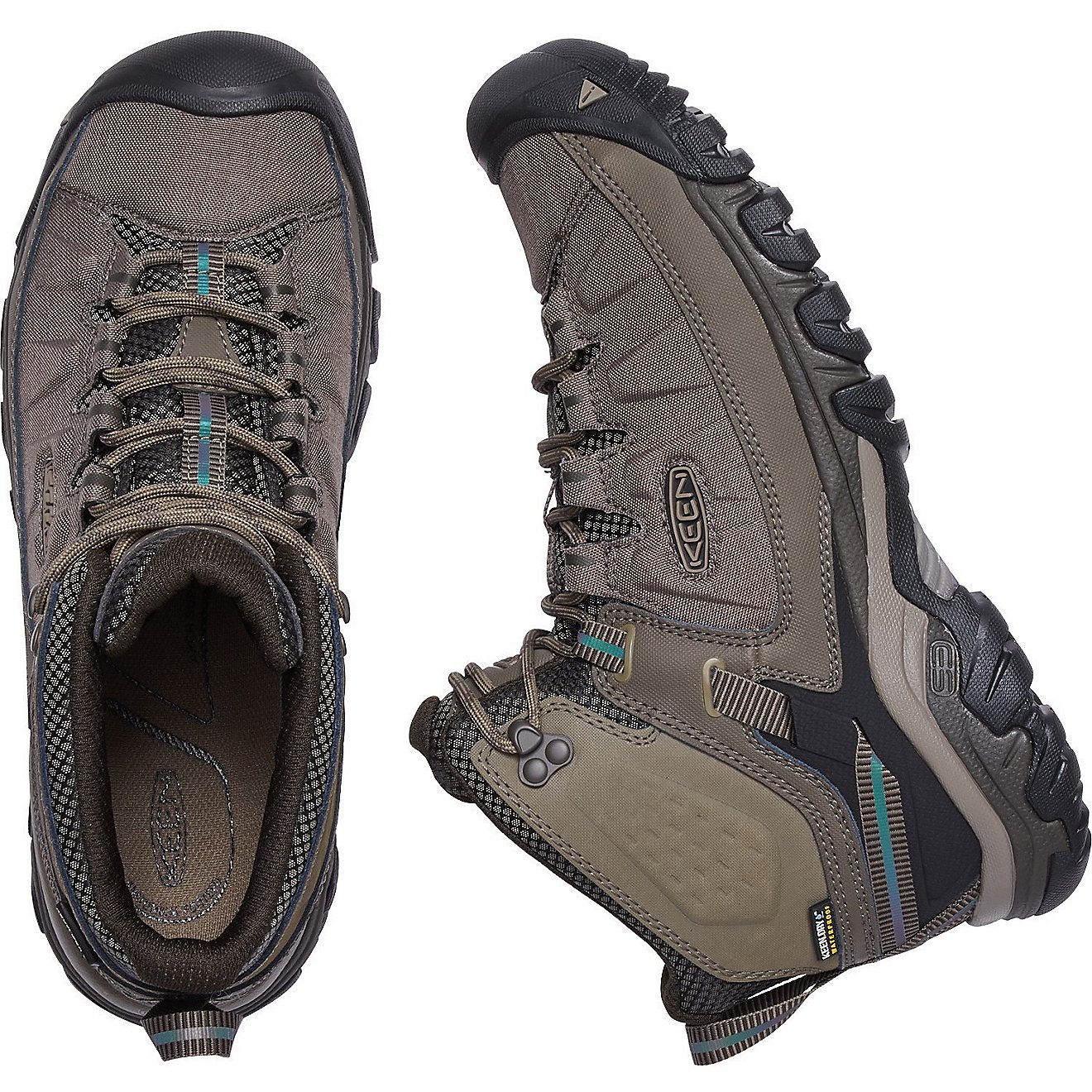 KEEN Men's Targhee Exp Waterproof Mid Hiking Shoes                                                                               - view number 5