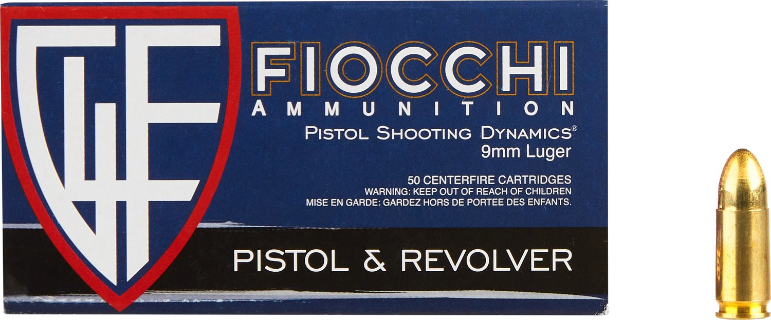 Fiocchi Pistol Series Dynamics 9mm 115-Grain Centerfire Ammunition - 50 Rounds - view number 2