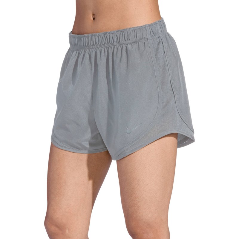 Nike Women's Dry Tempo Shorts Grey, Small - Women's Running Btms at Academy Sports