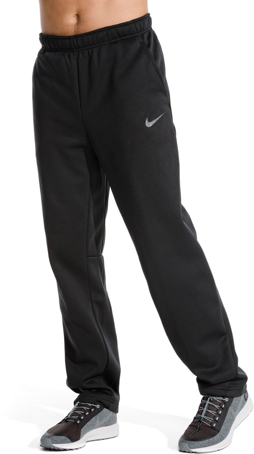 nike men's therma tapered fleece training pants