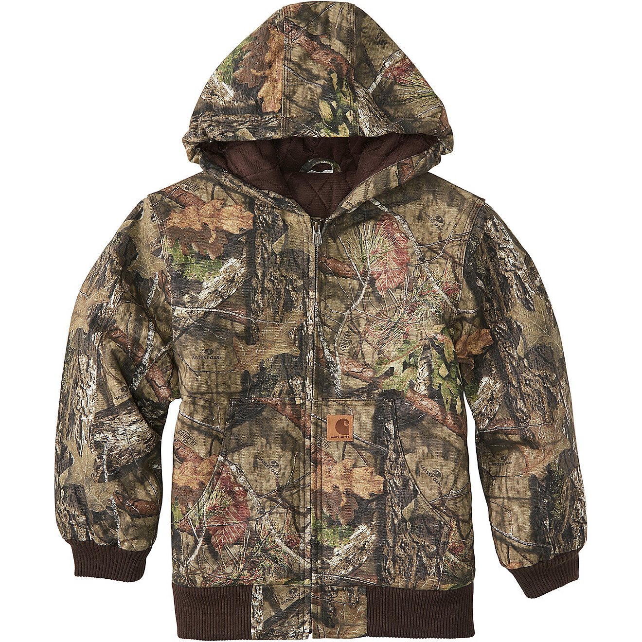 Carhartt Boys' 4-7 Flannel Quilt Lined Active Jacket                                                                             - view number 1