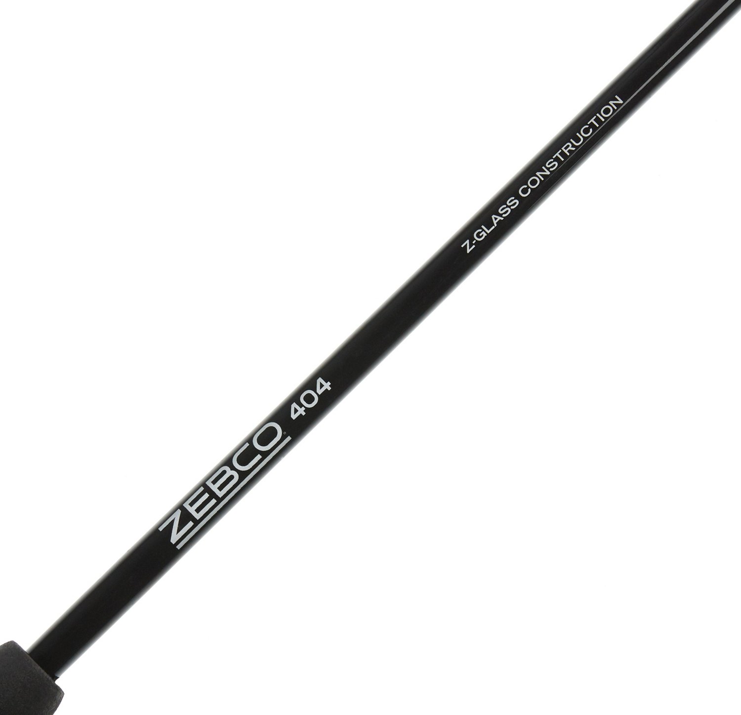 Zebco 404 Spincast Reel and 2-Piece Fishing Rod Combo Durable Fiberglass Rod  with EVA Handle