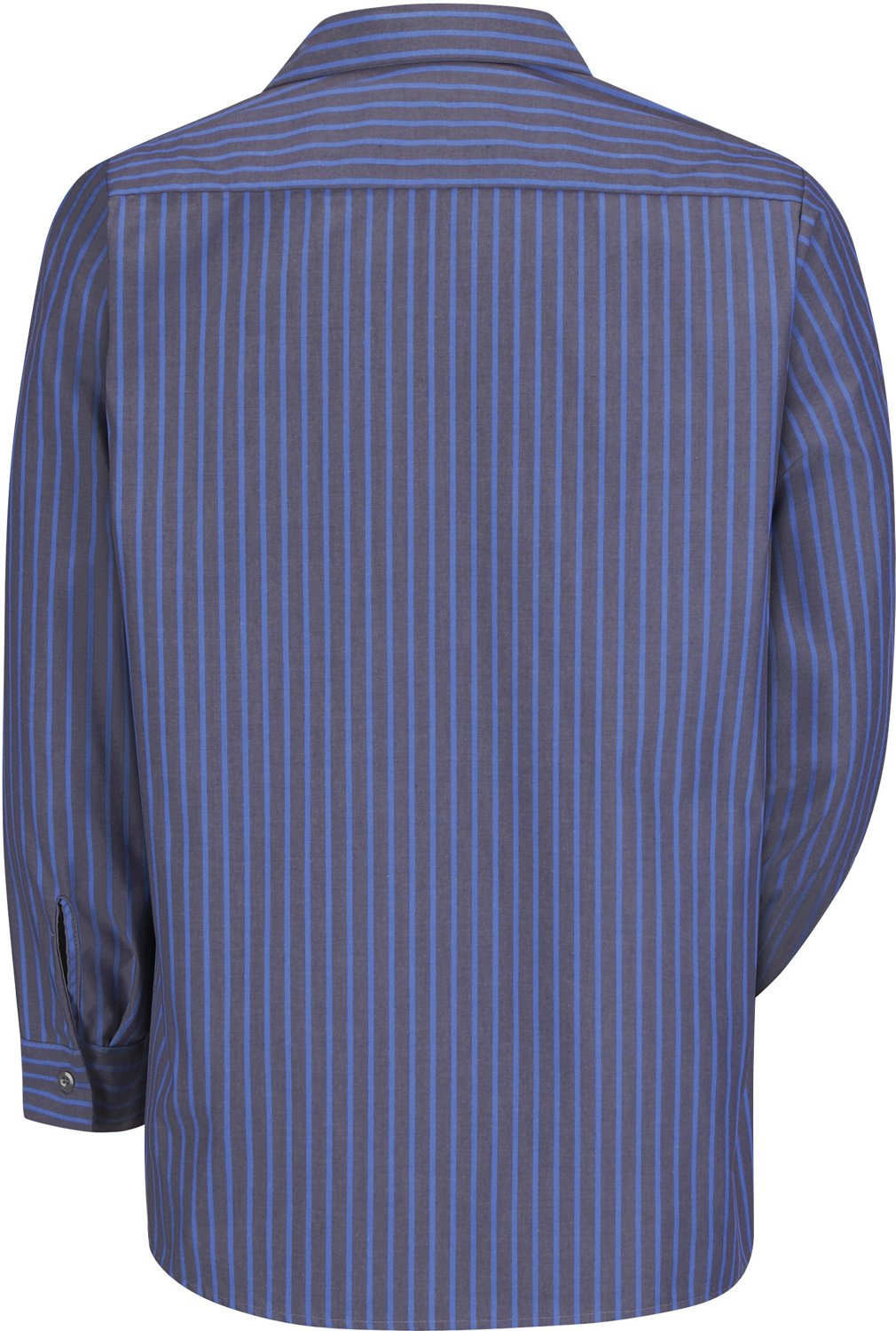 Ed Kap Men's Long Sleeve Industial Stipe Wok Shit