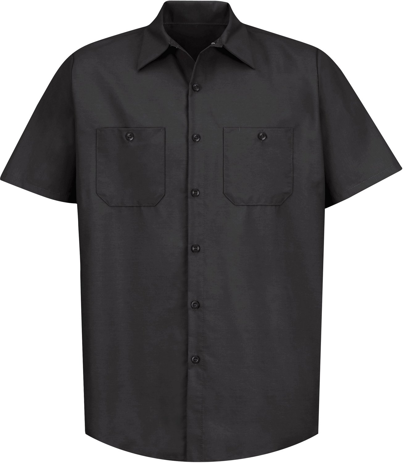 Red Kap Men's Short Sleeve Industrial Work Shirt                                                                                 - view number 1