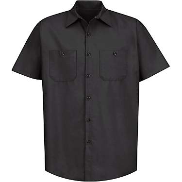 Red Kap Men's Short Sleeve Industrial Work Shirt                                                                                