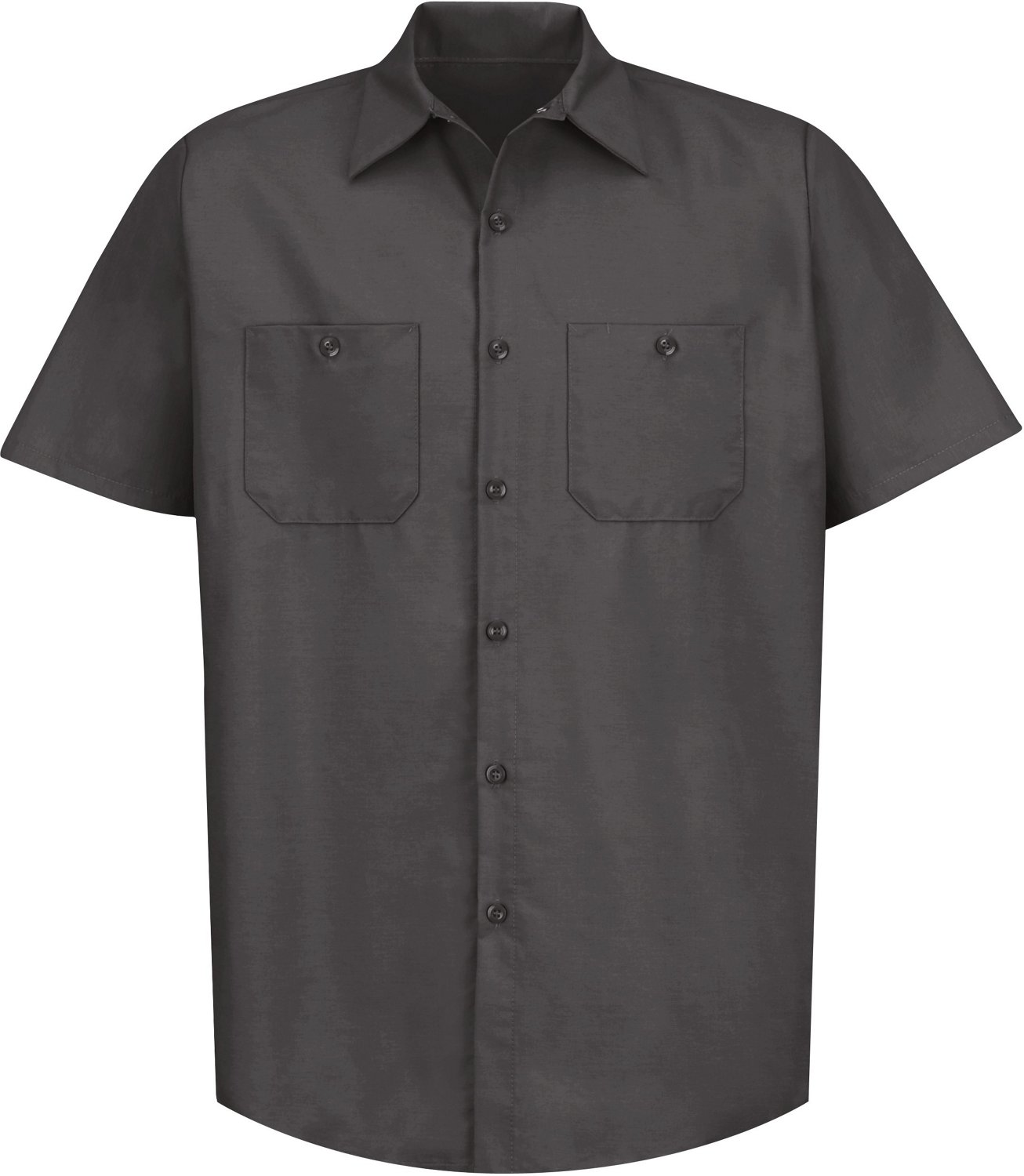 Red Kap Men's Short Sleeve Industrial Work Shirt                                                                                 - view number 1