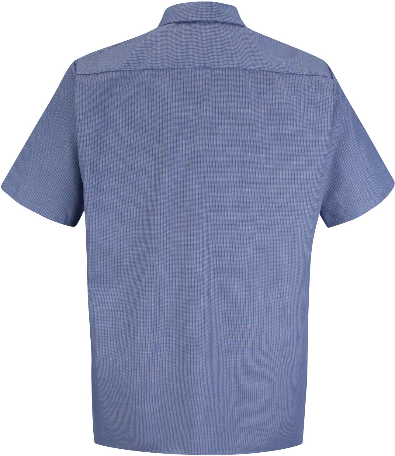 Red Kap Men's Geometric Microcheck Short Sleeve Work Shirt - view number 4