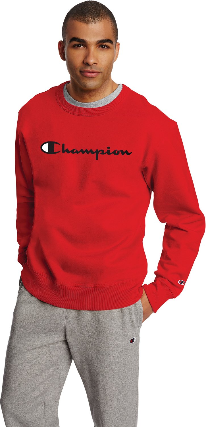 Champion Men's Powerblend Fleece Crew Shirt | Academy