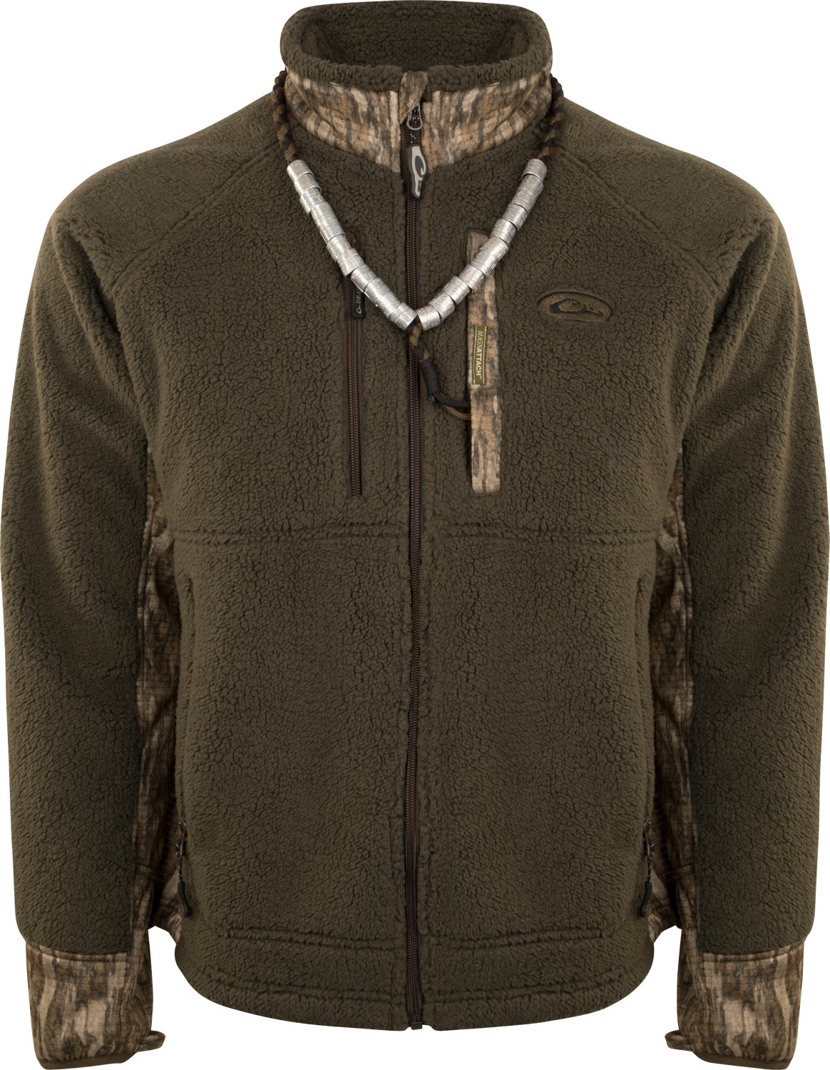 Drake Waterfowl Men's MST Full Zip Sherpa Fleece Hybrid Liner Jacket