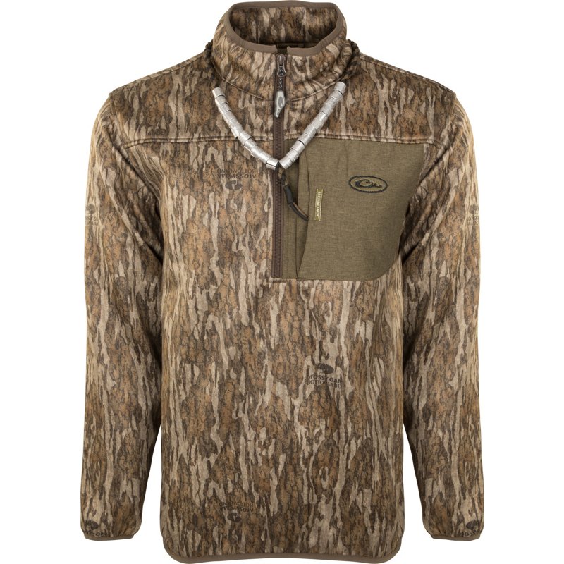 Drake Waterfowl Men's MST Endurance 1/4 Zip Jacket, X-Large - Adult Insulated Camo at Academy Sports