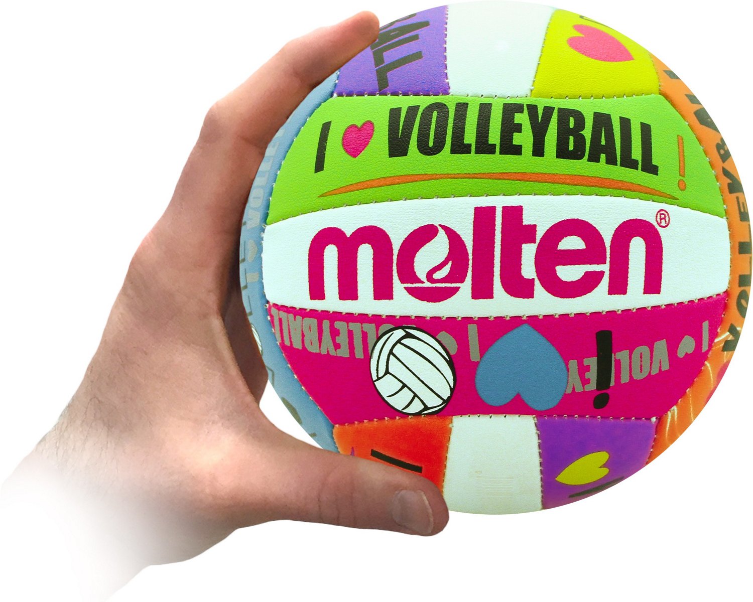 Molten I Love Volleyball Mini Volleyball | Academy