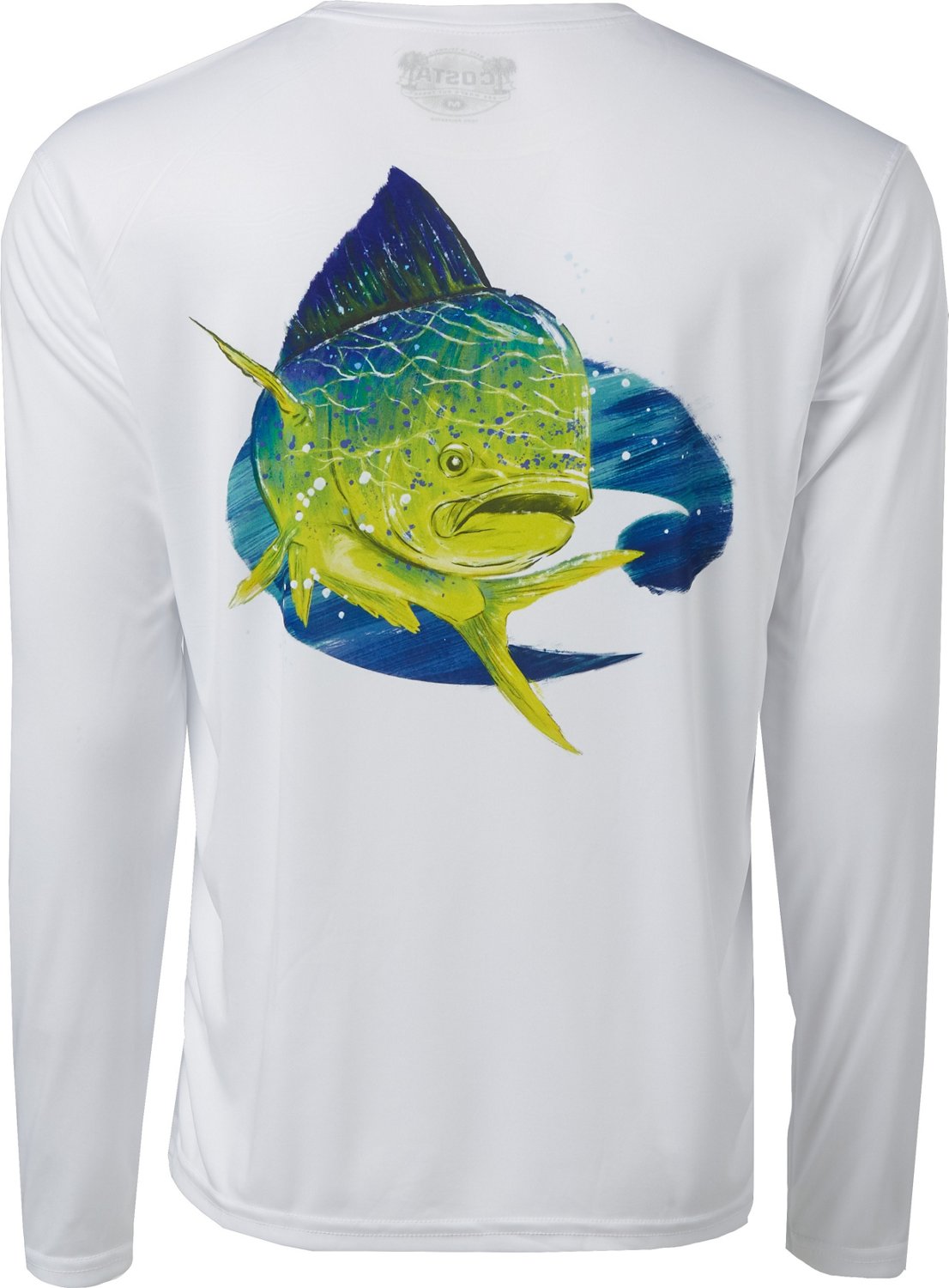 Costa Del Mar Men's Tech Species Dolphin Long Sleeve T-shirt