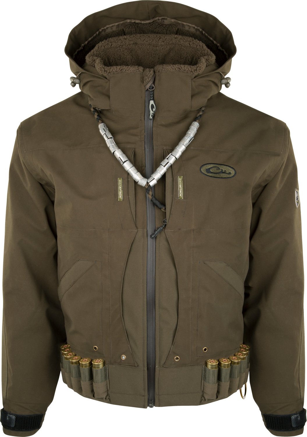 Drake Waterfowl Men s Guardian Elite Insulated Flooded Timber Jacket Academy