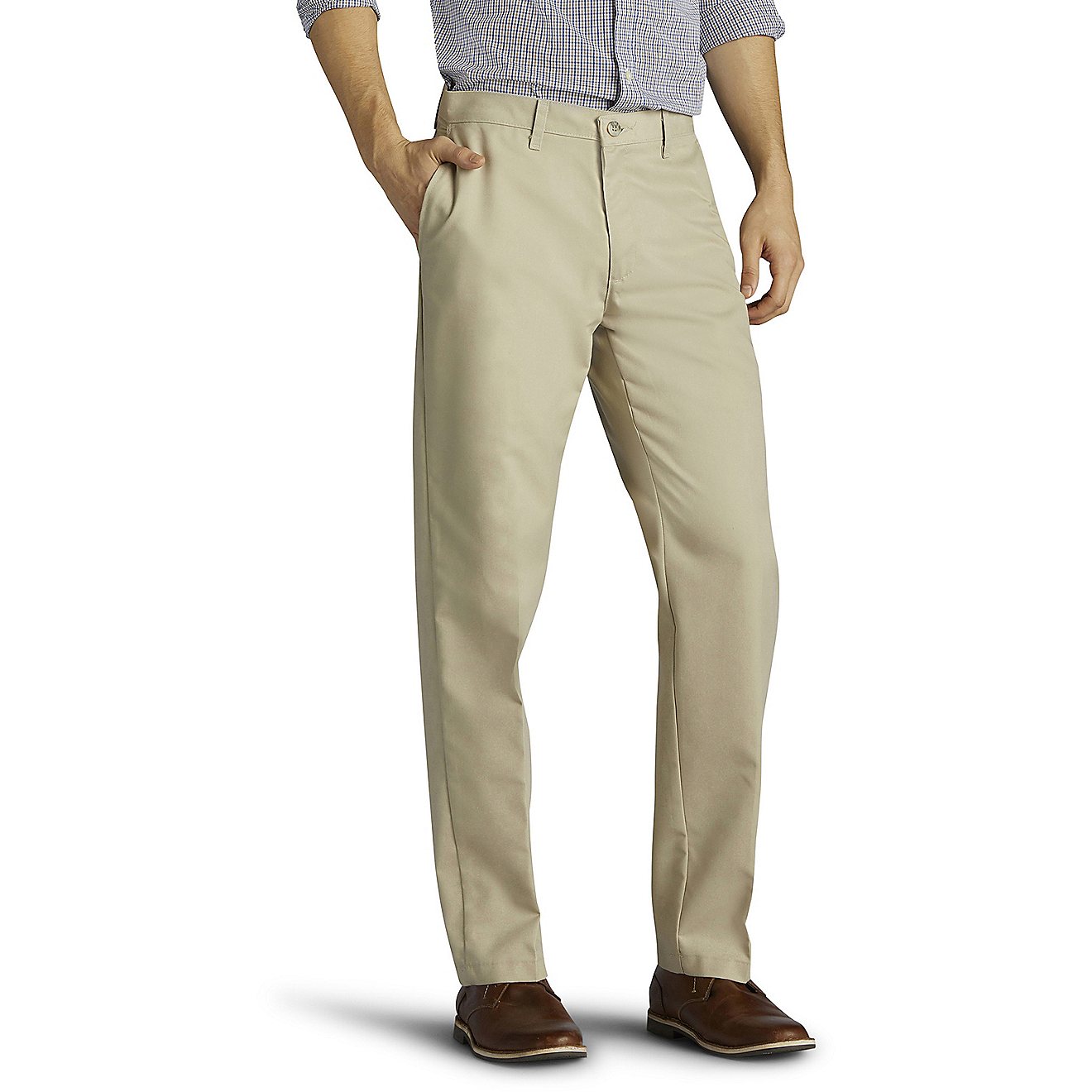 Lee Men's Total Freedom Relaxed Fit Tapered Leg Pants                                                                            - view number 1