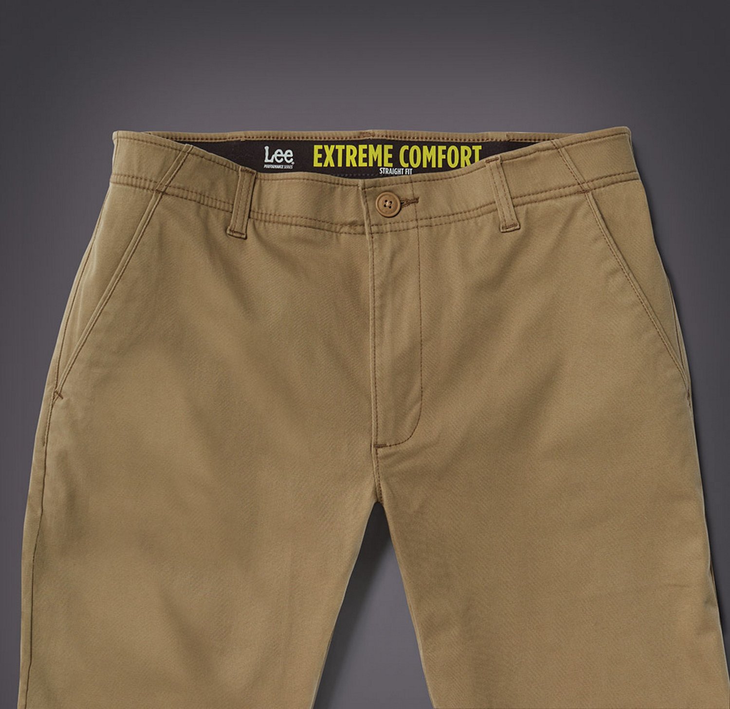 lee rider khaki pants