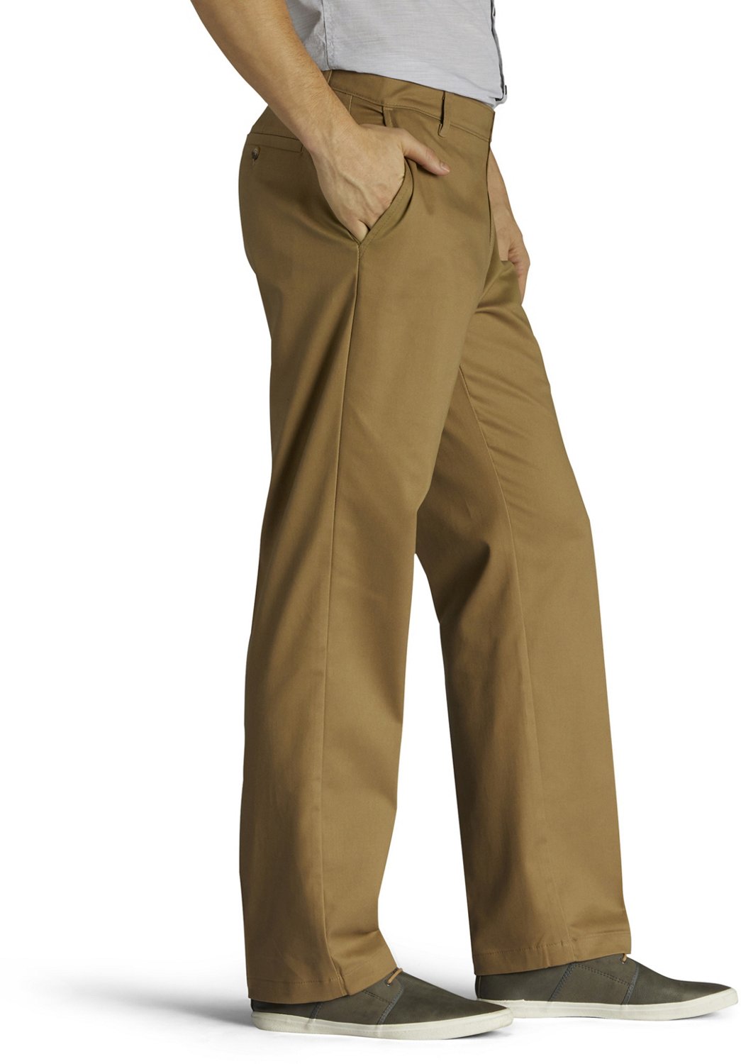 Lee Men's Total Freedom Relaxed Fit Tapered Leg Pants Academy