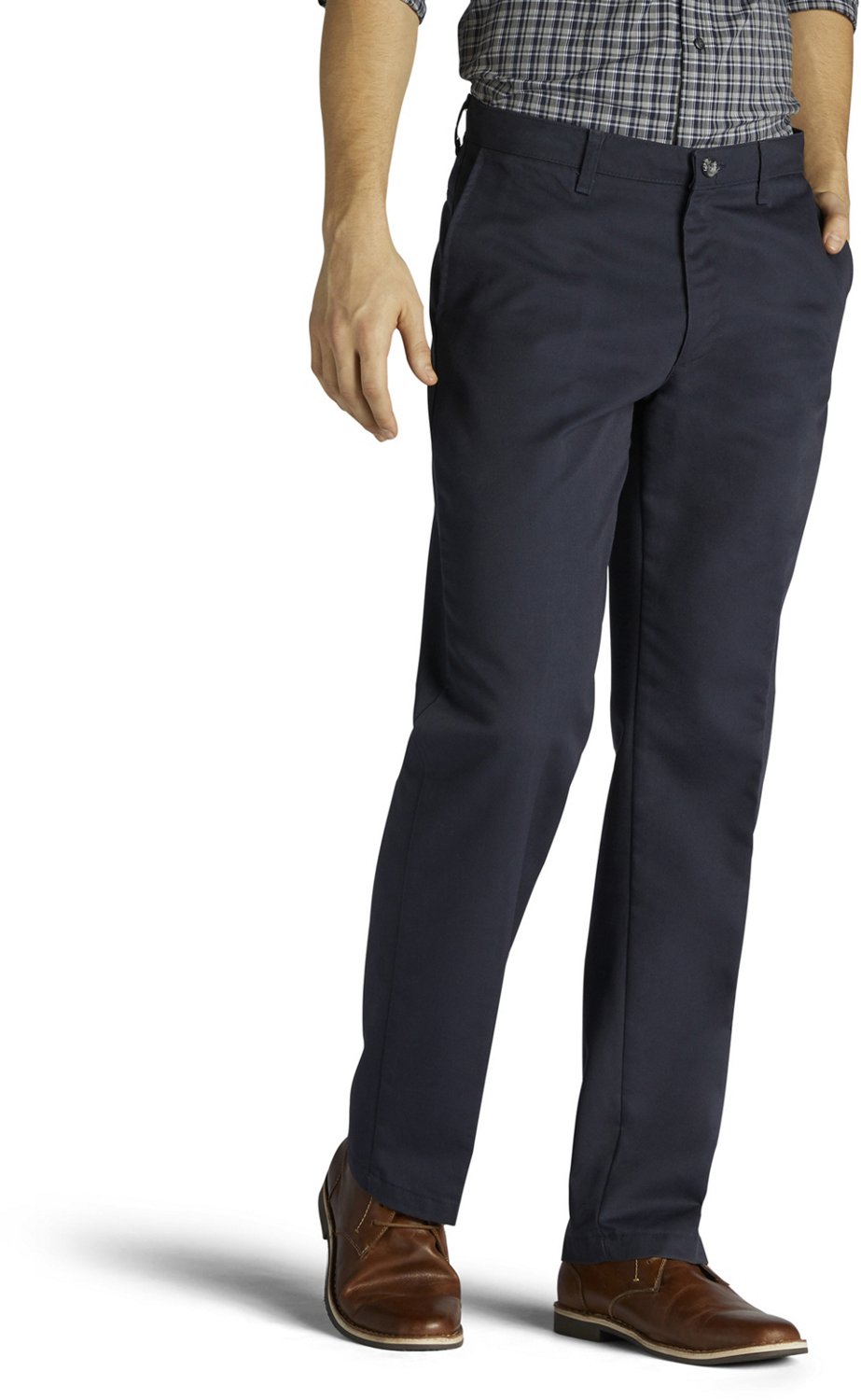 Lee Men's Total Freedom Relaxed Fit Tapered Leg Pants Academy