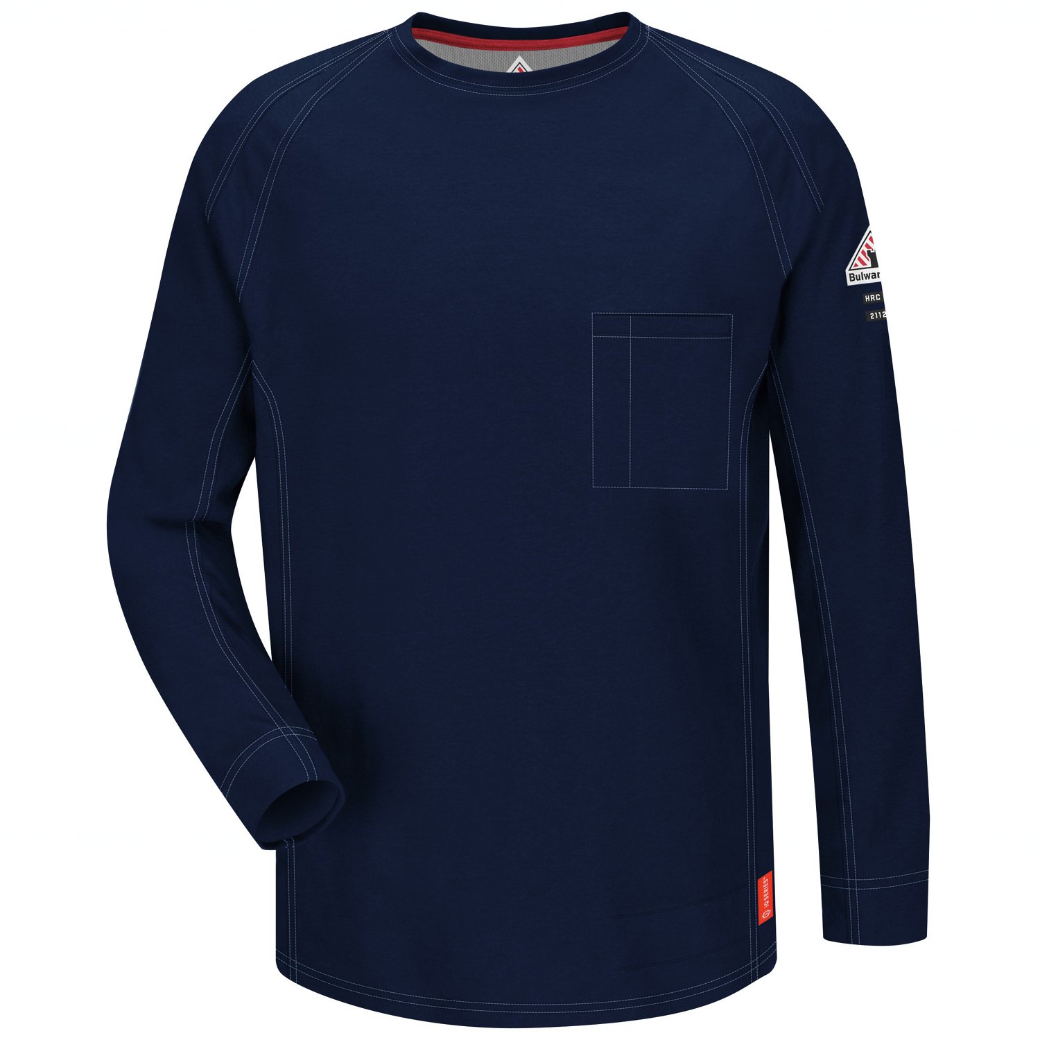 Bulwark Men's iQ Series Flame Resistant Long Sleeve T-shirt