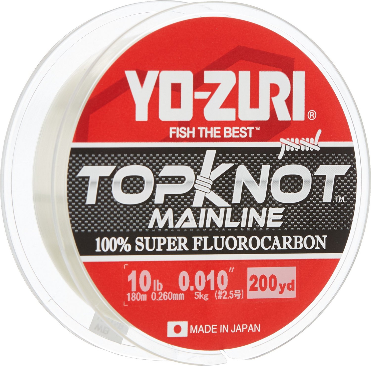 Yo-Zuri TopKnot MainLine 200 yds Fluorocarbon Fishing Line - view number 1
