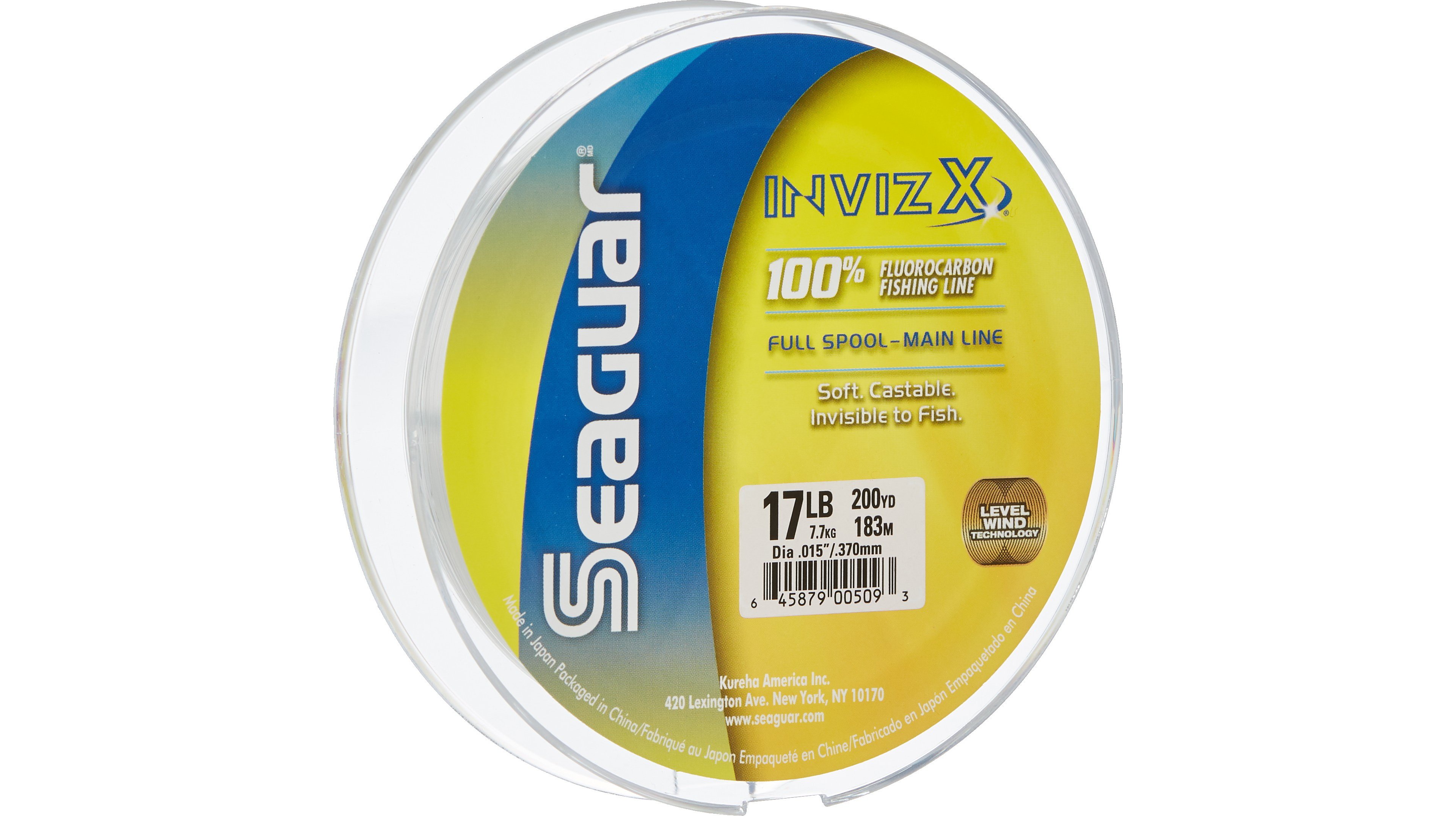 Seaguar InvizX 17 lb - 200 yds Fishing Line