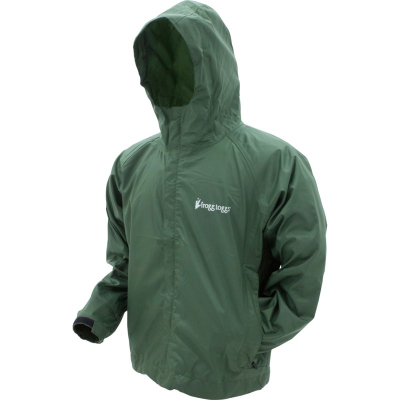 frogg toggs Men's StormWatch Jacket, XL, Green