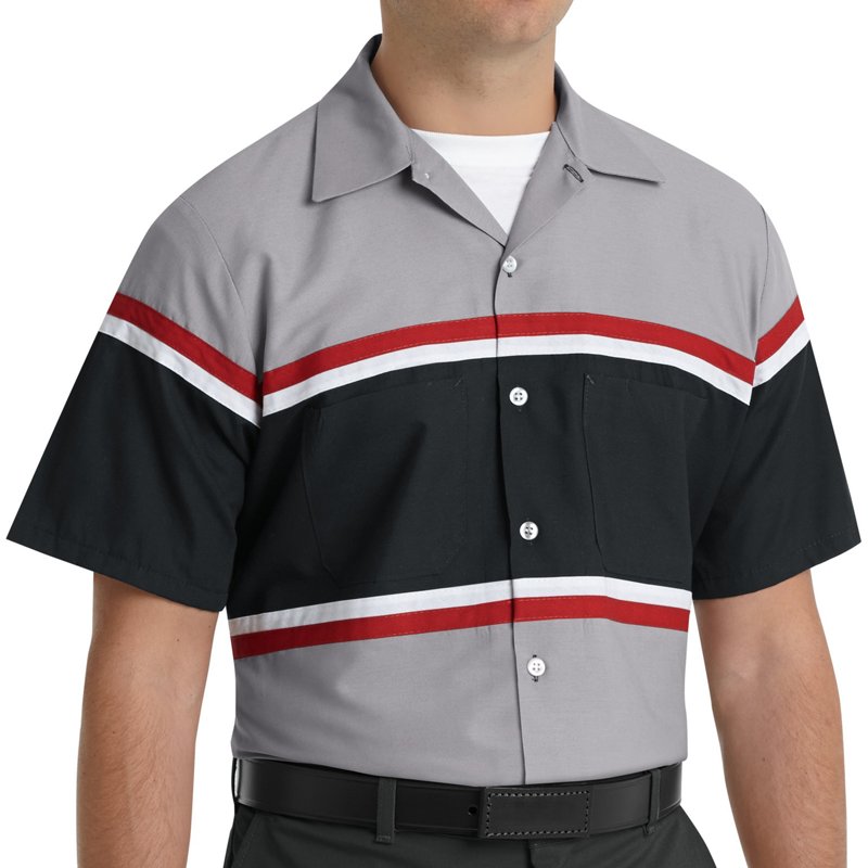 Red Kap Men's Short Sleeve Technician Shirt