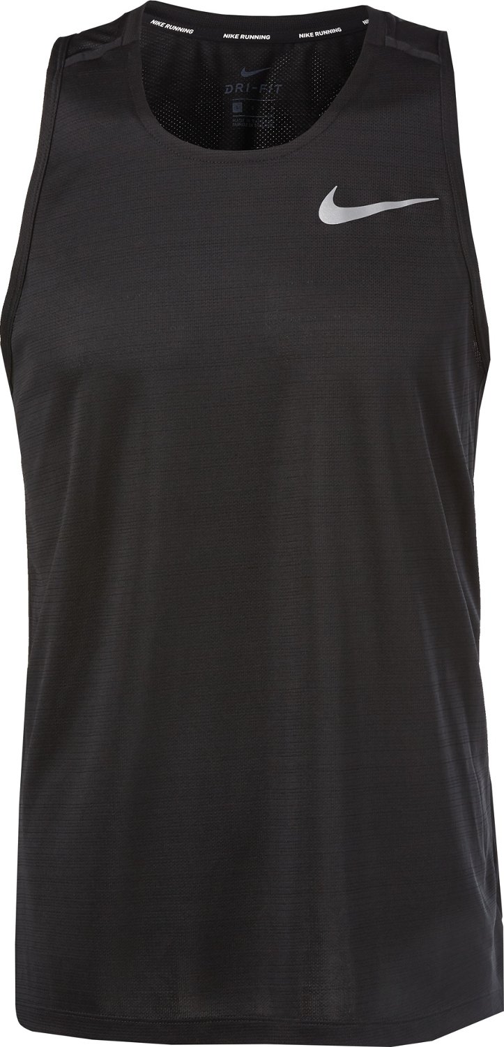 Nike Men's Dri-FIT Miler Running Solid Tank Top